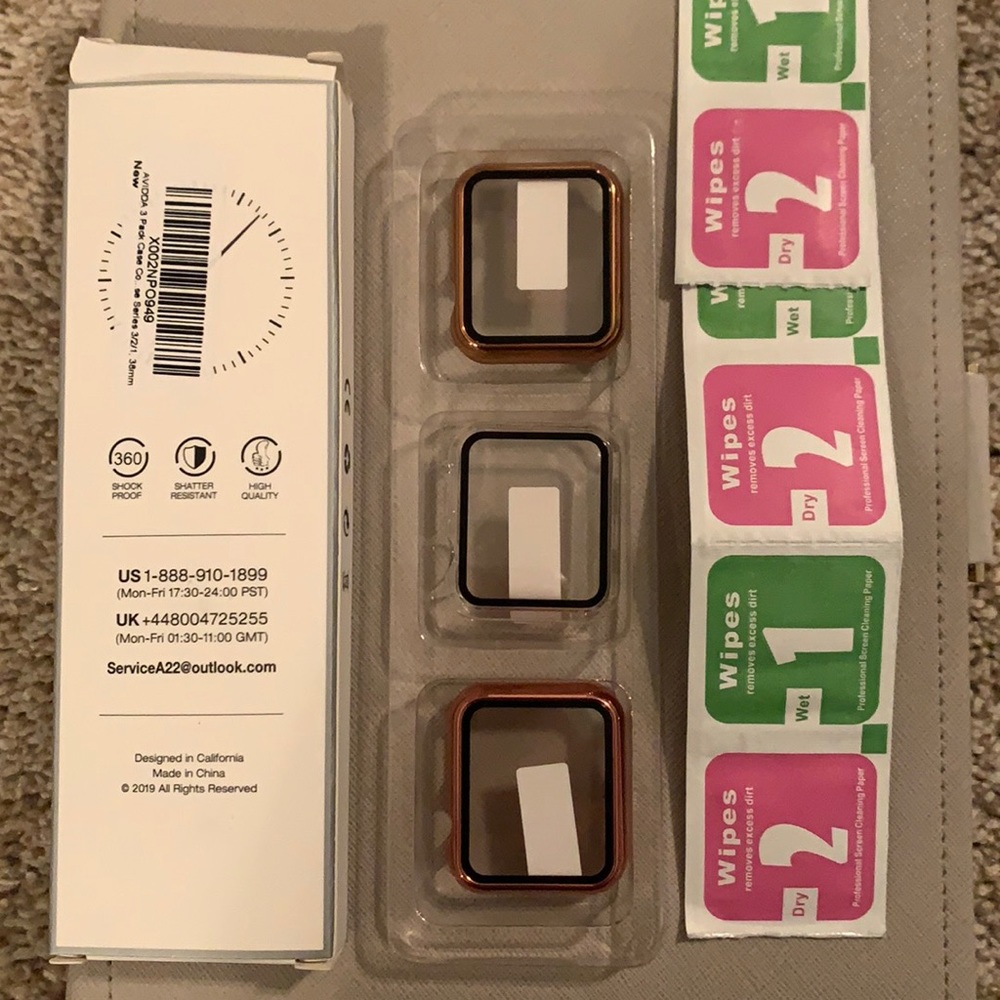 Apple Watch compatible watch case